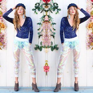 Iridescent Women's Track Pants